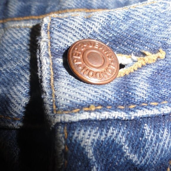 Mom Jeans Waist High Waist Jeans Pepe of London sz 6 - Picture 10 of 10